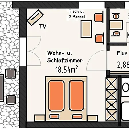 Apartment Tiefkar8 